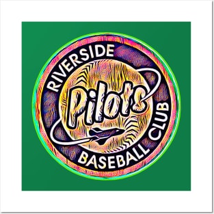 Riverside Pilots Baseball Posters and Art